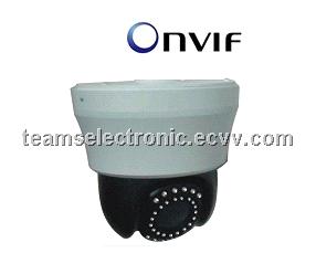 IP High Speed Dome Cameras,480 TV Lines Day/Night, IR Range 30m,10X Optical Zoom