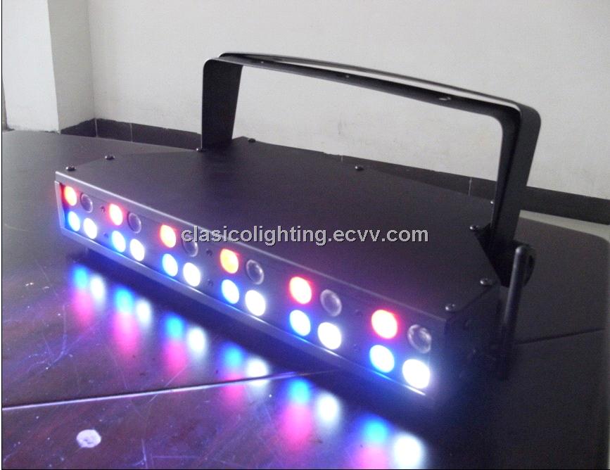 New RGBA wireless DMX  led up light/ RGBW battery powered wireless led wall wahser light(CL-BPLW24)