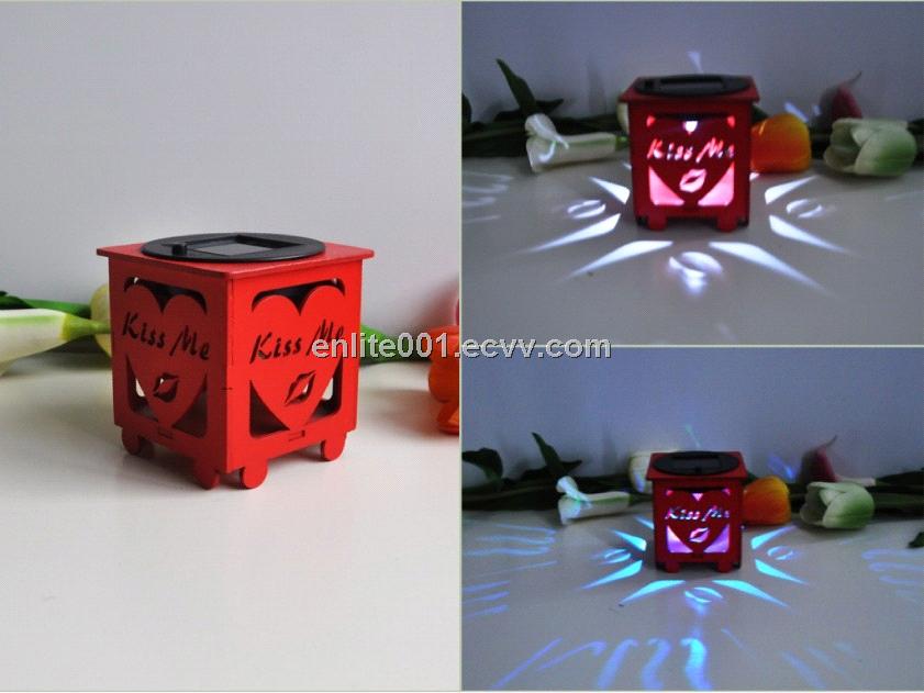 Solar Decoration Light Wooden Material Led Lamp Valentine S Day Solar Decoration Light Wooden Material Led Lamp Valentine S Day Design