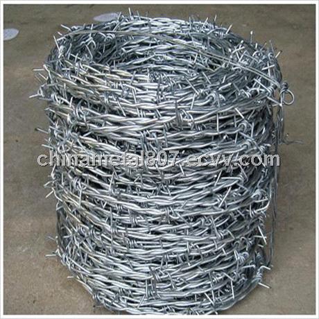galvanized barbed wire mesh ( ISO manufacture )