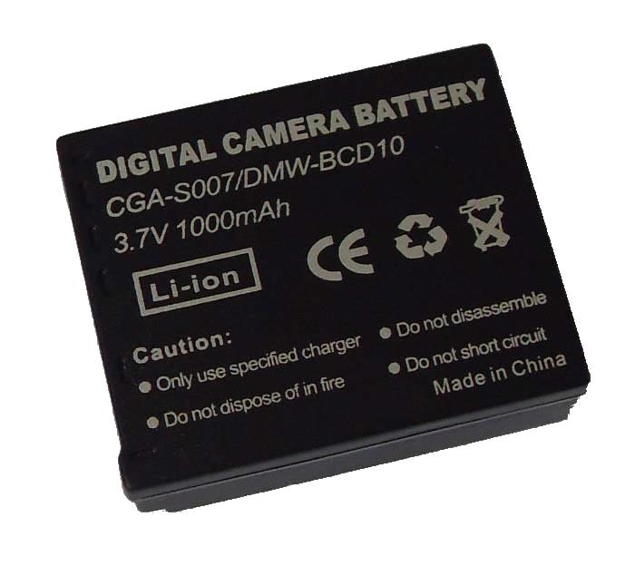 Camera Battery For Panasonic  CGA-S007