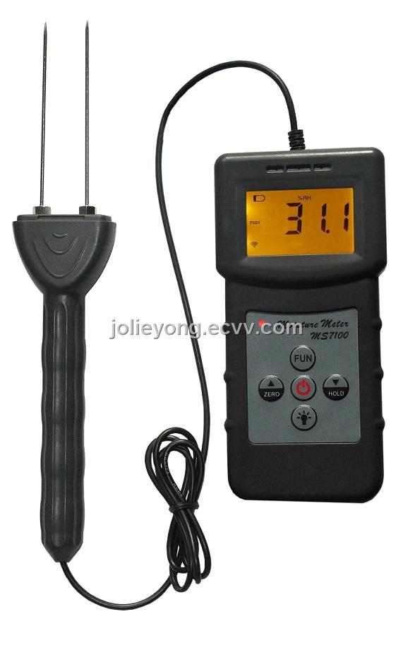 Cotton Package Moisture Meter With backlight (MS7100C) from China
