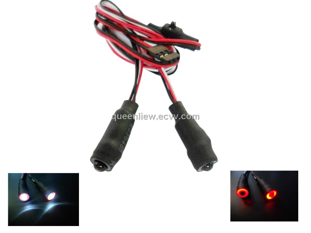 RC  Angel Eye LED Headlight with Switch for RC Car