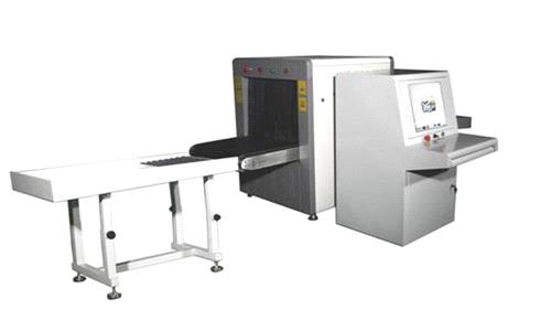 X-ray Security Inspection Detector Machine with Conveyor Speed of 0.2m/s and 24 Bits Real Colors