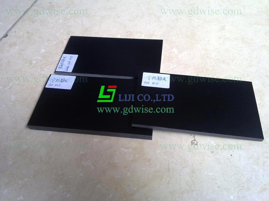 ESD & Antistatic & Semi-conductive Epoxy glass cloth laminated sheet (ESD G10 FR-4)