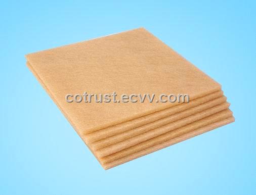High temperature resistance synthetic filter media