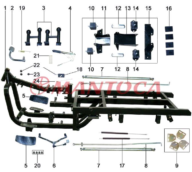 tricycle parts