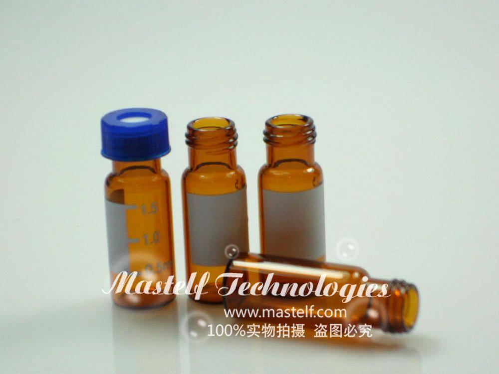 1.8 ml Screw Autosampler Vials,PTFE Septa,HPLC Chromatography Vials