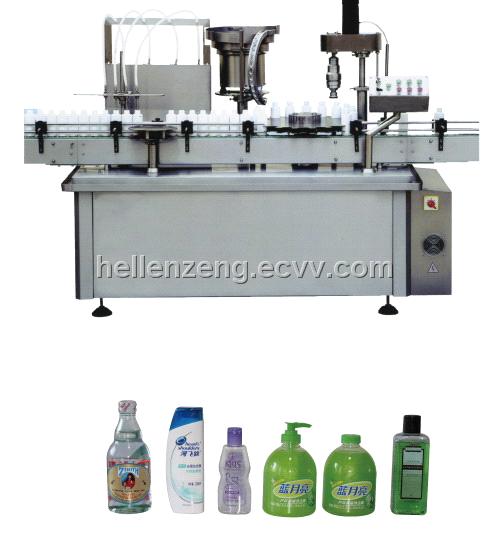 ATF-L4 Piston Filling and Capping Machine