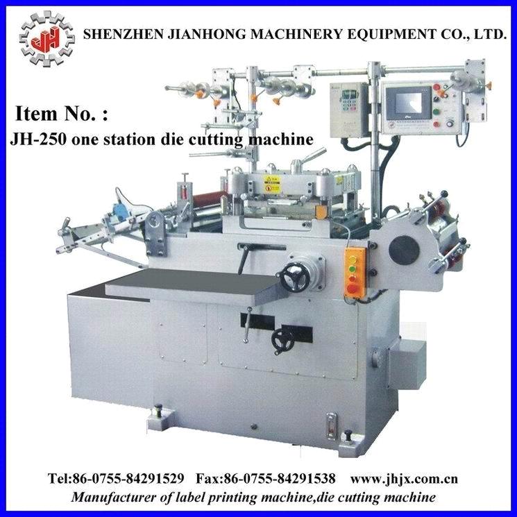 Automatic Hot Stamping and Die Cutting Machine (JH-250)