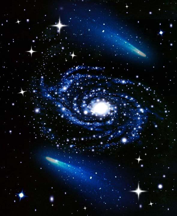 Night Star Sky Ceiling Twinking Star Shooting Star Moving