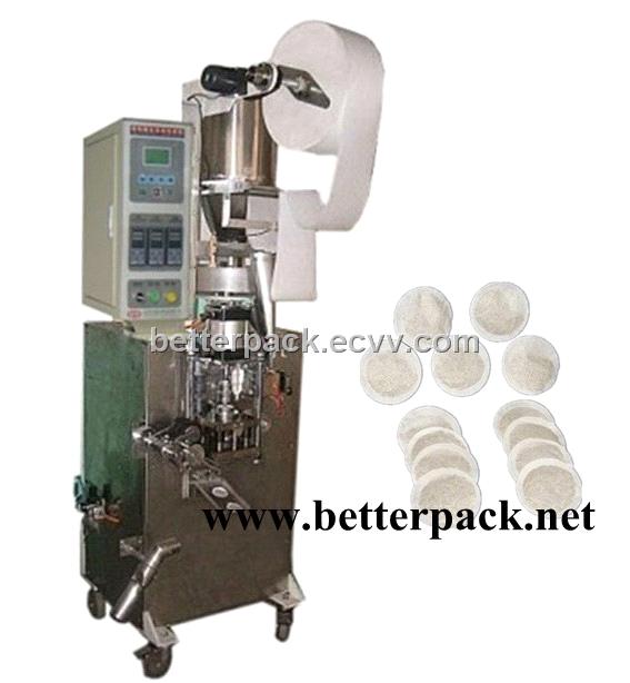 automatic round shape tea bags coffee pod packaging machines