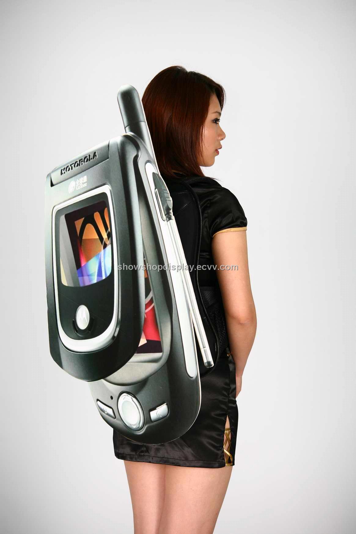 Backpack Model Banner Walking Advertising Display From China