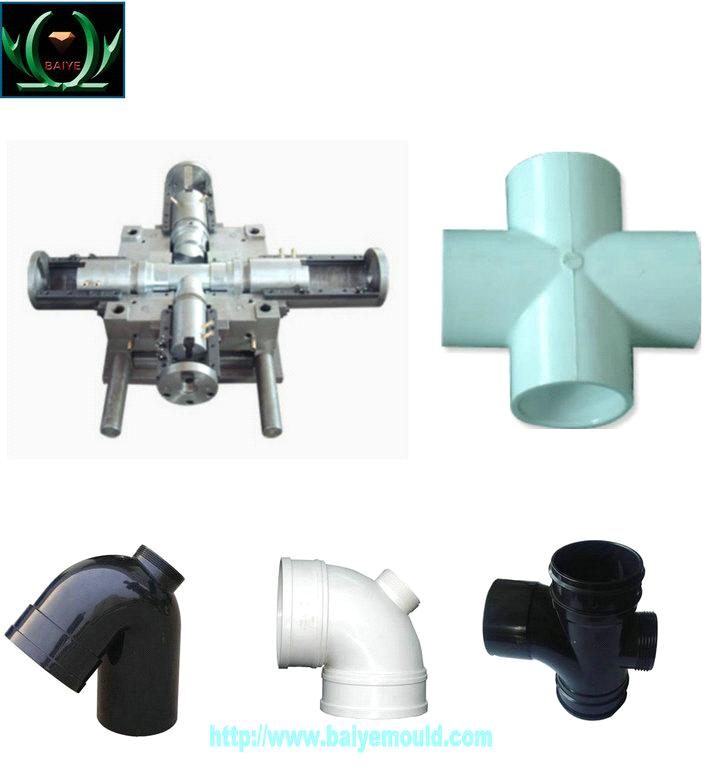 plastic industry pipe fitting injection mould