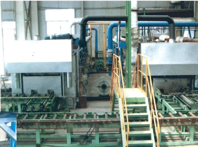 pusher-type protective atmosphere isothermal normalizing production line
