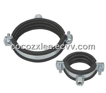 heavy duty hose clamps with rubber lined