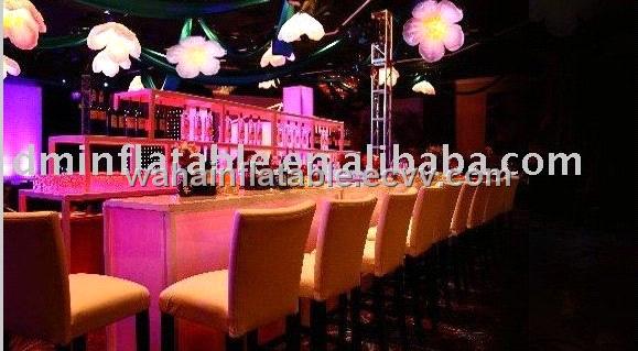 2012 stage light decoration with gaint inflatable flower
