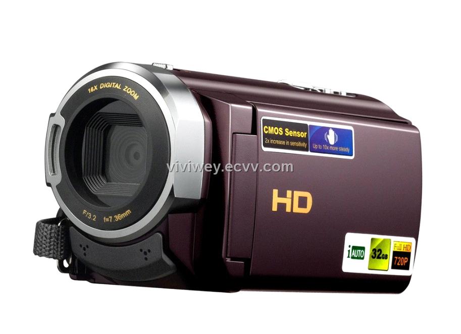 Factory manufacture suply OEM HDV Camcorder DV camera (720P) 16MP 3.0TFT LCD Touch Screen HDV-501Z