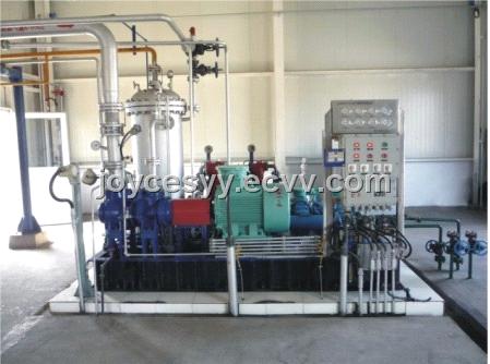 SCREW COMPRESSOR SET FOR FLARE GAS RECOVERY  LGM80/0-0.8