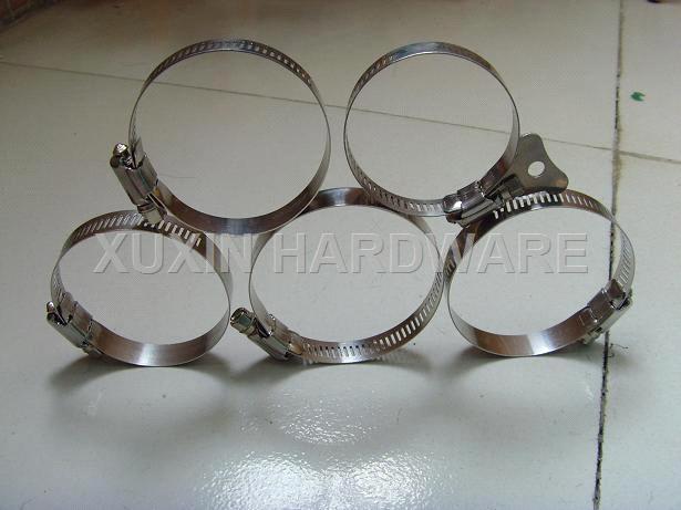 Stainless steel American type hose clamp