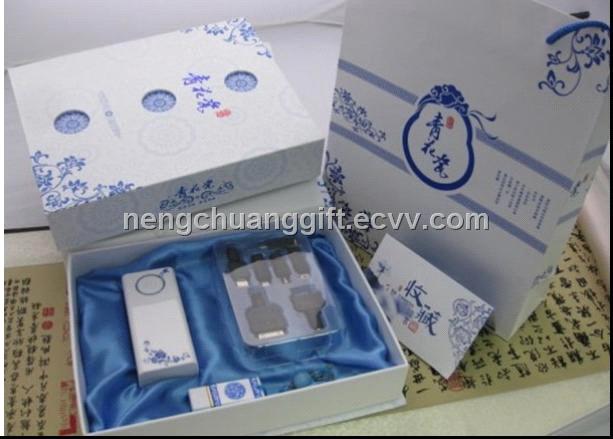 blue and white porcelain business gift set (NCP-04)
