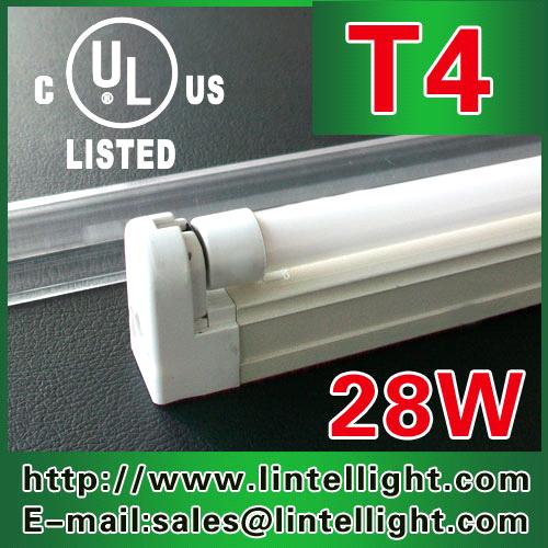 UL listed Aluminum plastic T4 fixture fluorercent lamp