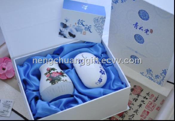 blue and white porcelain business gift set (NCP-15)