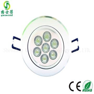 latest 7w LED Ceiling Light 580 lumin 85~265V AC