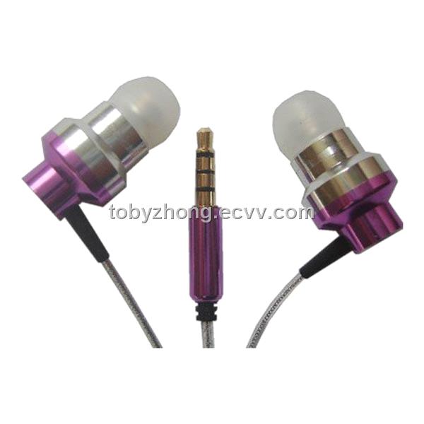 Earphones(3D020): Double driver 3D amazing sound in-ear earphone