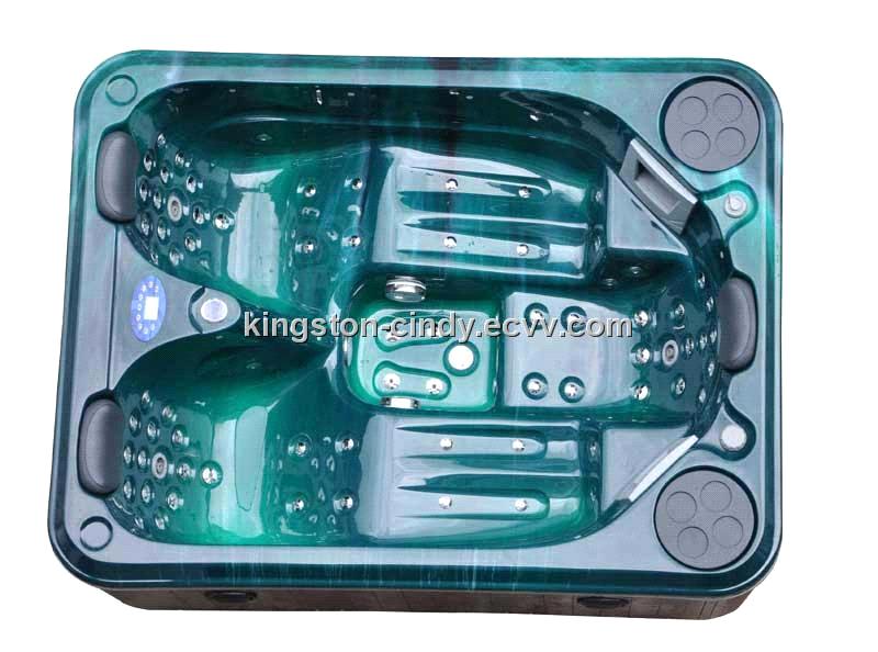 3 person Family Cheap Massage Bathtub Spa tub with spa cover from China