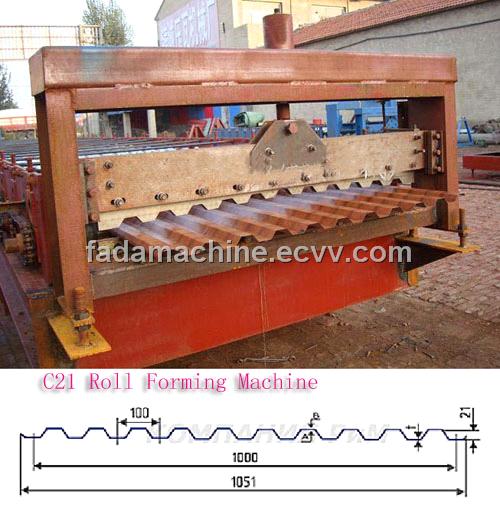 C21 Color Steel Sheet Forming Machine
