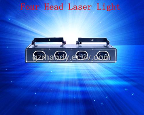 Four Head Stage Laser Lighting