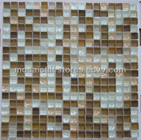 [Mius Art Mosaic] Promotion Glass & Marble stone blend mosaic tile 1501