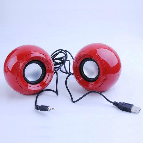USB portable mini speaker for computer Language Option  French