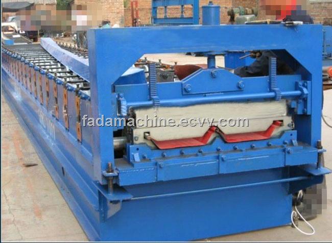 760JCH Roof Panel Cold Roll Forming Machine/Metal Sheet Forming Machine