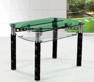 Dining Table made of 12mm tempered glass. Measure1200 *760*760mm