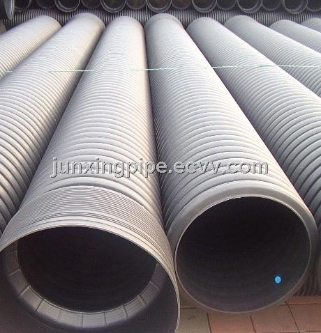 Double Wall Corrugated Pipe For Water, Corrugated Drainage Pipe Sizes