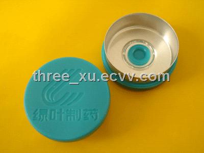 customer logo Flip cap Tear off Caps Seals,  for Injectables Injection packaging.