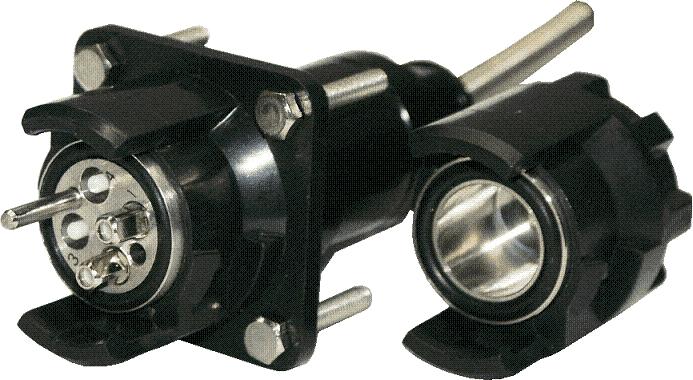 offer connector for tactical fiber optic cable