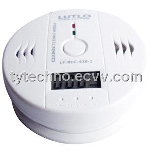 Carbon Monoxide Detector Alarm Ceiling Mounted Ty412c