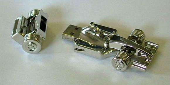 Metal Airplane Shape USB Flash Driver