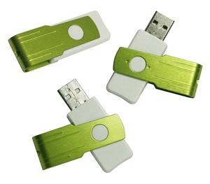 Premium Metal Swivel USB Flash Memory Drive 32GB