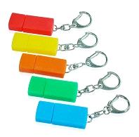 Rubber USB Flash Disk with Key Chain 1gb-32gb