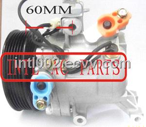 SV07C Subaru JUSTY Toyota PASSO 2007-2010 PV6 ac compressor 447260-5820 447280-3150