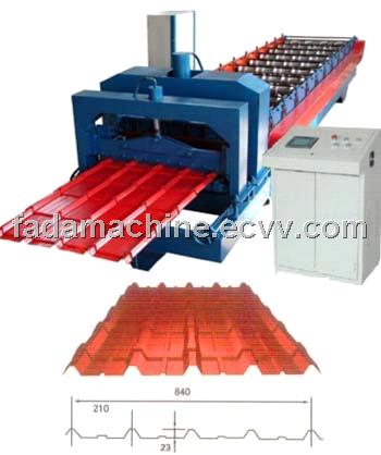 Automatic 840 Glazed Tile Making Machine/Roof Panel Forming Machine