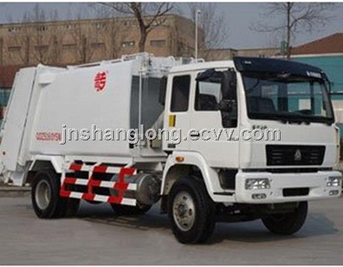 Howo Waste Manage Compressed Type Garbage Truck