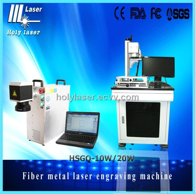 Portable Fiber Laser Engraving Machine For Gold Silver Ring Bracelet Pendant Hsgq 10w