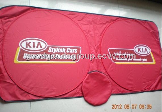 silver car sunshade for the brand cars