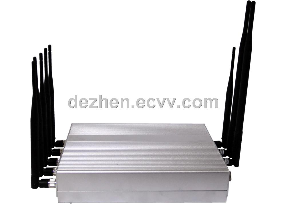 DZ101B-8 20w High Power 8 Bands Cellular Signal Jammer Shield,Block GSM 3g+ GPS + WiFi + Wimax+4g