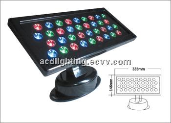 36*1/3 LED Outdoor Wall Washer Light, Waterproof LED Flash Light, LED Stage Washer